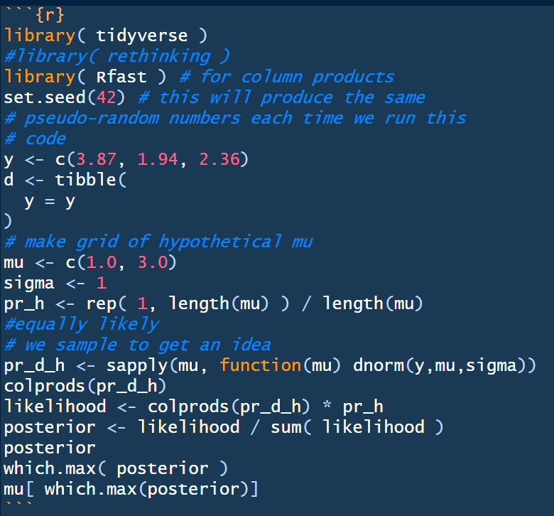 R Code for Question 3.